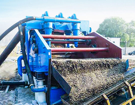 紅星細(xì)沙回收機(jī)與脫水篩助力礦山固廢資源化，實(shí)現(xiàn)環(huán)保與效益雙贏