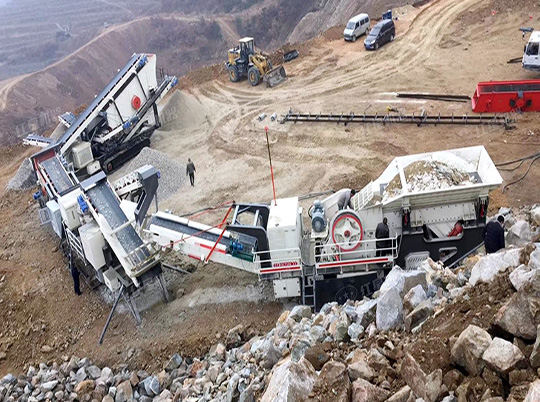 紅星機(jī)器移動式破碎站，致力于全球砂石骨料投資者